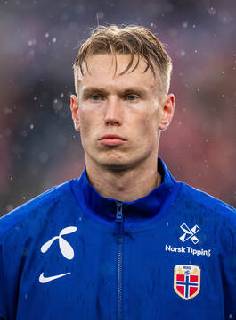 Torbjørn Lysaker Heggem of Norway line up