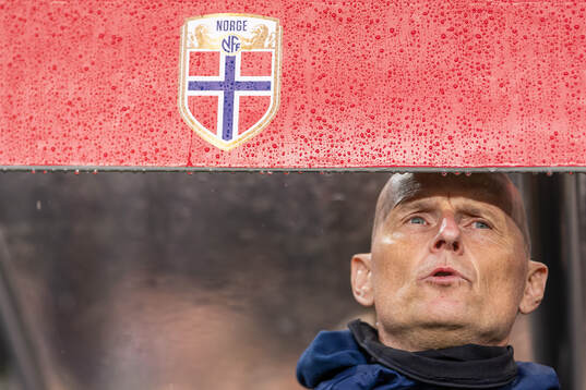 Ståle Solbakken, head coach of Norway
