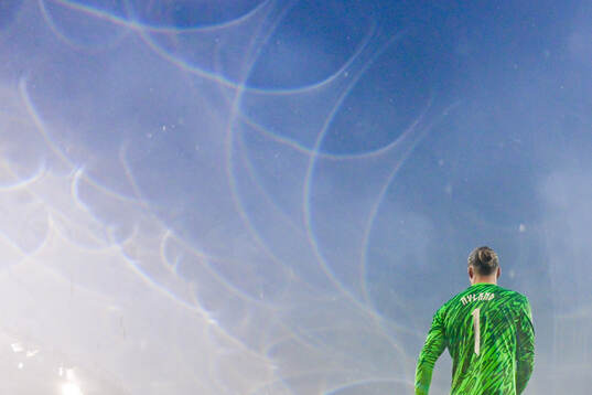 Goalkeeper Ørjan Håskjold Nyland of Norway