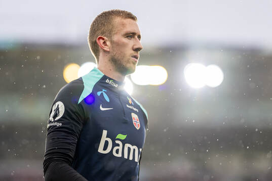Goalkeeper Egil Selvik of Norway