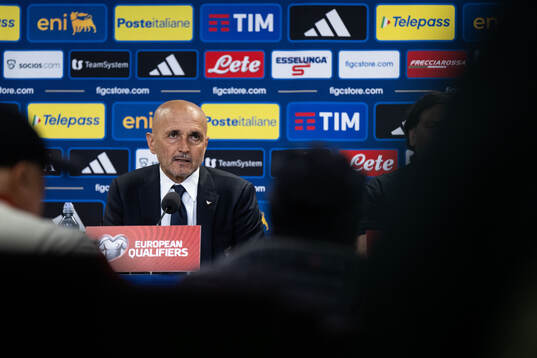 Head coach Luciano Spalletti of Italy
