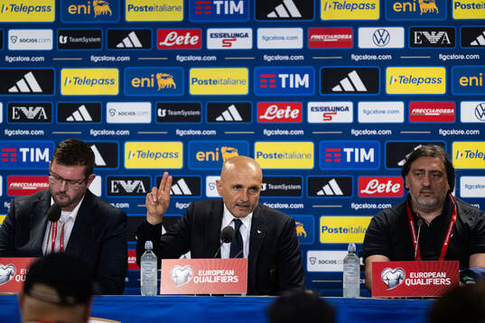 Head coach Luciano Spalletti of Italy