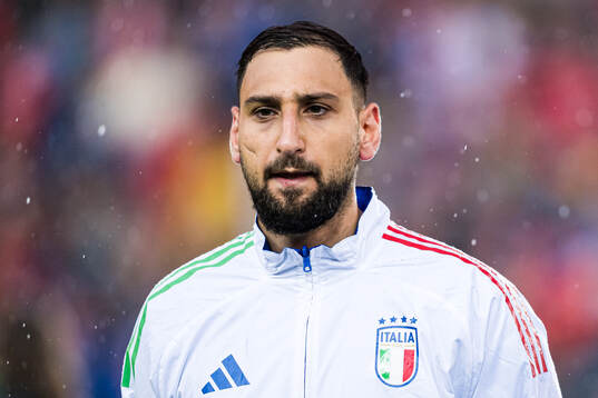 Goalkeeper Gianluigi Donnarumma of Italy