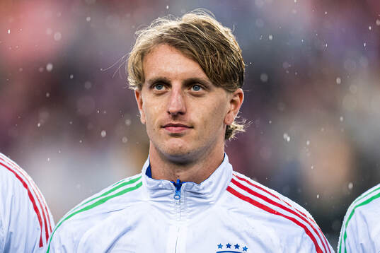 Nicolo Rovella of Italy