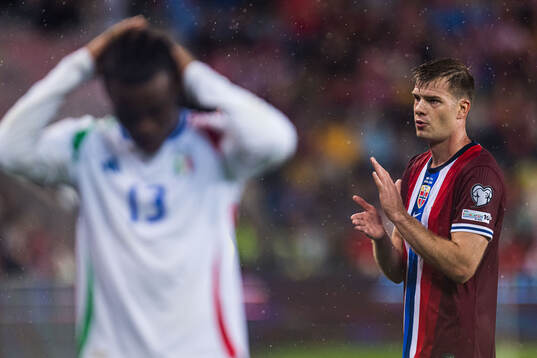 Alexander Sørloth of Norway