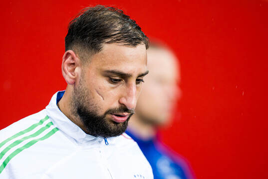 Goalkeeper Gianluigi Donnarumma of Italy