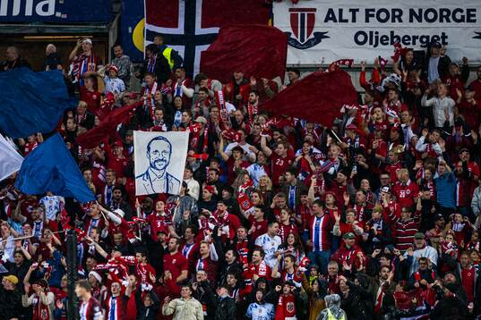 Spectators in the stands