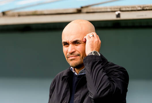Djurgårdens tränare Marcelo Fernandez deppar