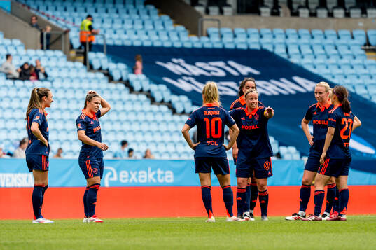 Djurgårdens spelare deppar