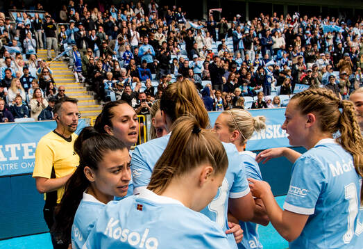 Malmö FFs Isabella D'Aquila jublar