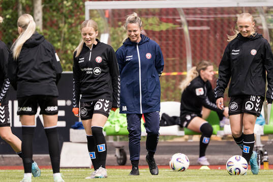Kristianstads tränare Johanna Almgren