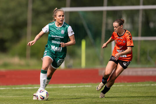 Alingsås Karin Lundin och Kristianstads Sofia Reidy