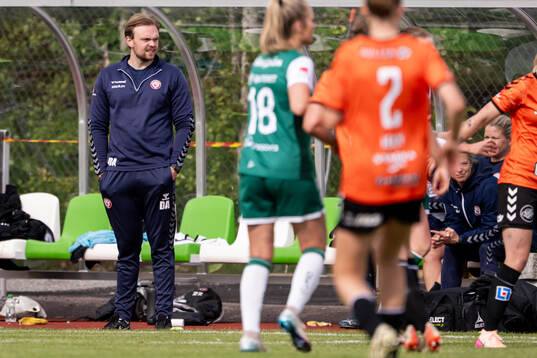 Kristianstads tränare Daniel Angergård