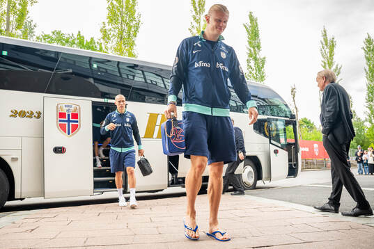 Erling Braut Haaland of the Norwegian national football team