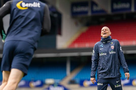 Ståle Solbakken, head coach of the Norwegian national