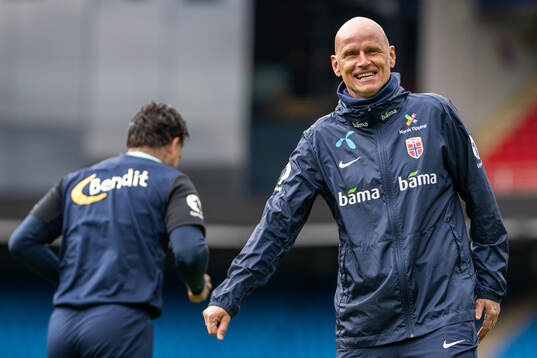 Ståle Solbakken, head coach of the Norwegian national