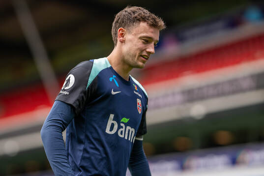 Colin Rösler of the Norwegian national football team