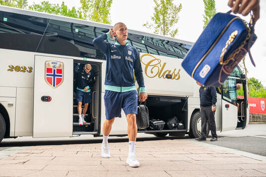 Leo Østigård of the Norwegian national football team