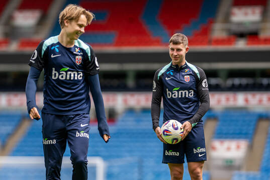 Andreas Schjelderup and Lasse Berg Johnsen of the Norwegian