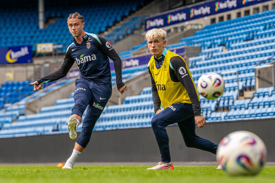 Thelo Aasgaard and Marcus Holmgren Pedersen of the