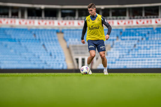 Lasse Berg Johnsen of the Norwegian national football team