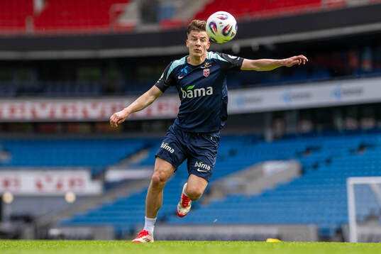 Jostein Gundersen of the Norwegian national football team