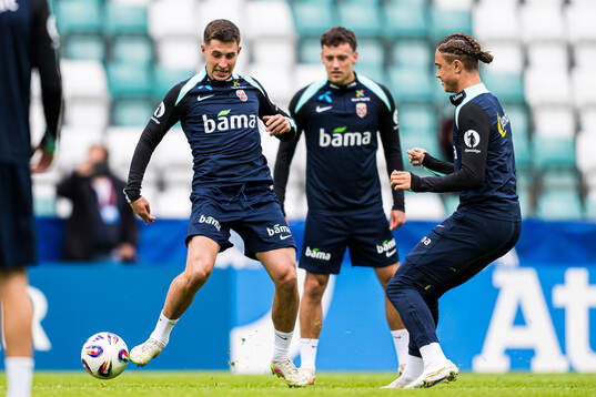 Lasse Berg Johnsen of the Norwegian national football team