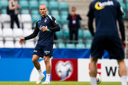 Leo Østigård of the Norwegian national football team