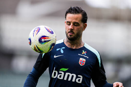 Aron Dønnum of the Norwegian national football team