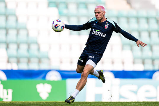 Julian Ryerson of the Norwegian national football team