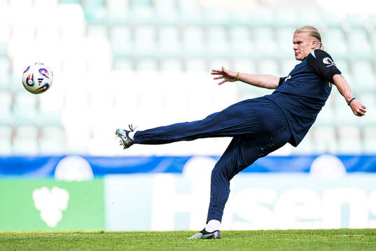 Erling Braut Haaland of the Norwegian national football team