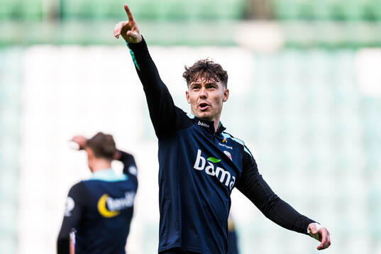 Jørgen Strand Larsen of the Norwegian national football