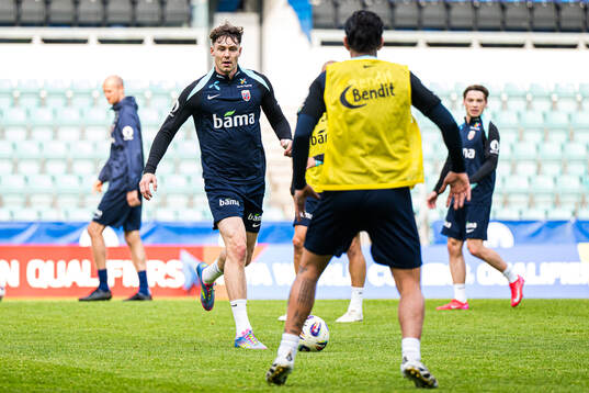 Jørgen Strand Larsen of the Norwegian national football