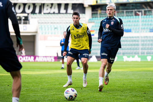 Lasse Berg Johnsen and Marcus Holmgren Pedersen of the