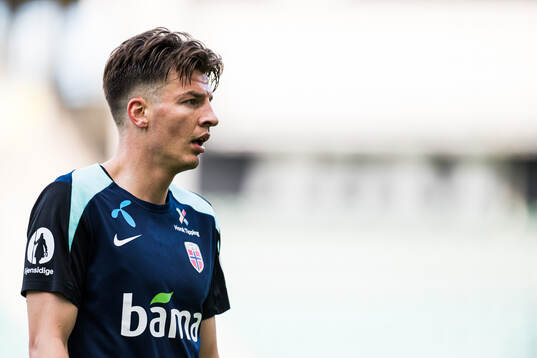 Jostein Gundersen of the Norwegian national football team