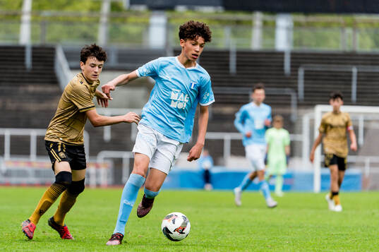 Malmö FFs Leon Da Silva och Real Sociedads Danel Granado