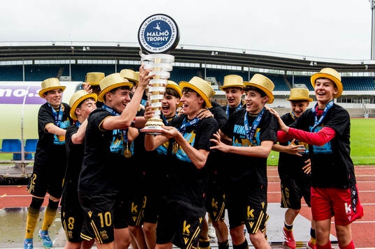 Real Sociedads spelare jublar