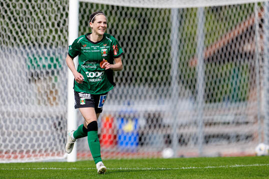 Varbergs Frida Johansson jublar