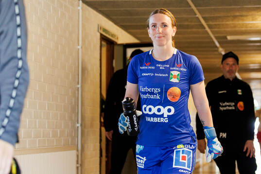 Varbergs målvakt Jasmine Strandberg