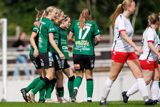 Varbergs spelare jublar