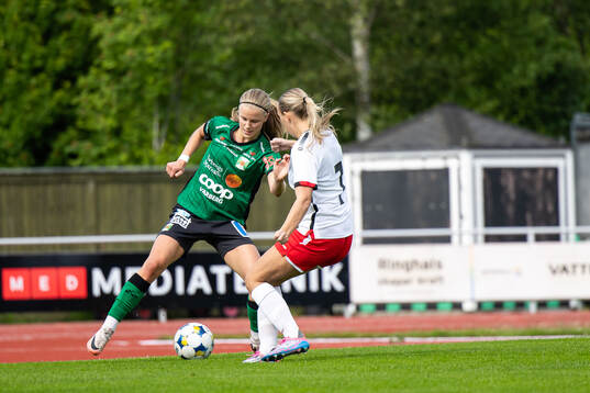 Varbergs Mollie Josefsson och Askims Lovisa Gustafsson