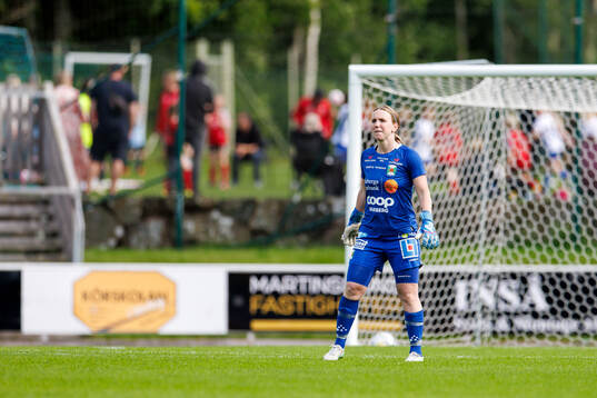 Varbergs målvakt Jasmine Strandberg