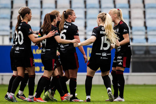 Piteås Asla Johannesen jublar