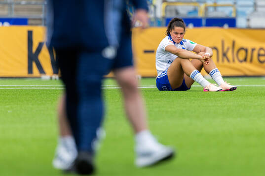 IFK Norrköpings Jada Conijnenberg deppar
