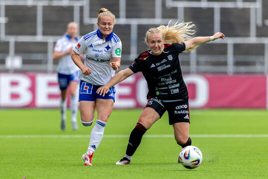 IFK Norrköpings Dana Leskinen och Maggy Henschler