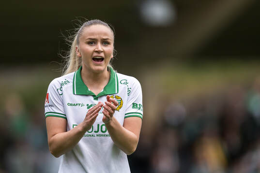 Hammarbys Anna Jøsendal jublar