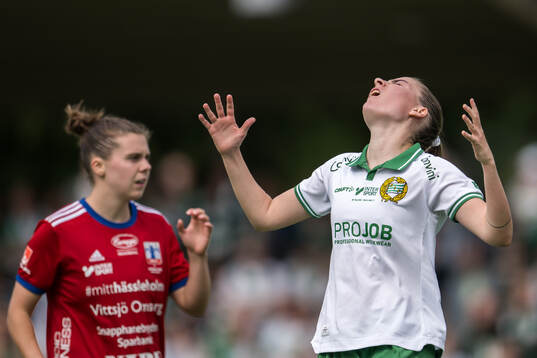 Hammarbys Smilla Vallotto deppar