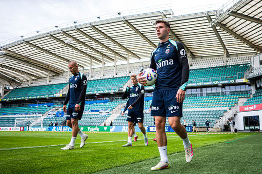 Lasse Berg Johnsen of the Norwegian national football team