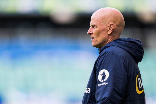 Head coach Ståle Solbakken of the Norwegian national