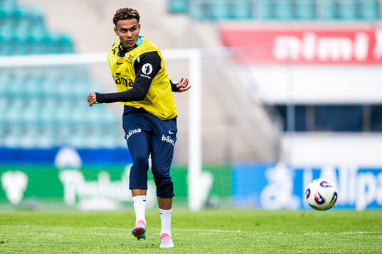 Antonio Nusa of the Norwegian national football team